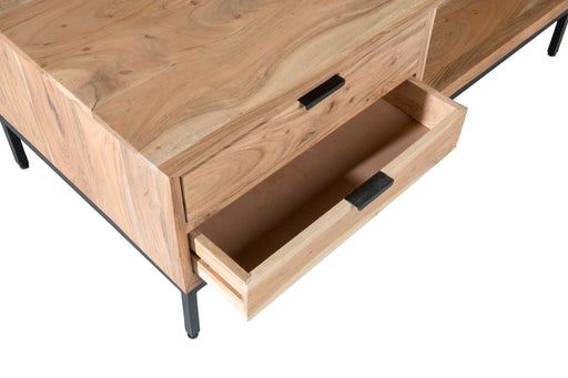 Salontafel Oslo Acasia Acaciahout Naturel hout 120x60 cm-Salontafels-Livingfurn