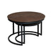 Salontafel Otik Bruin Metaal 70 cm 70x70x45 cm-Salontafels-Starfurn