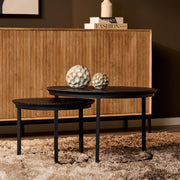 Salontafel Otik Zwart Metaal 70 cm STF 70x70x45 cm STF-3970-Salontafels-Starfurn