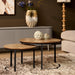 Salontafel Otik Zwart Metaal 70 cm - STF-Salontafels-Starfurn
