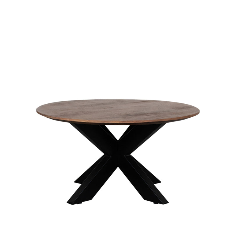 Salontafel Otis Nature Smooth Mangohout 80 cm Rond 80x80x43 cm-Salontafels-LABEL51