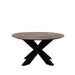 Salontafel Otis Nature Smooth Mangohout 80 cm Rond 80x80x43 cm-Salontafels-LABEL51