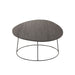 Salontafel Oval Hout | Metaal D Br-Salontafels-J-Line