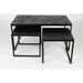 Salontafel Parker Set Of 3 Black-Salontafels-Creating Home