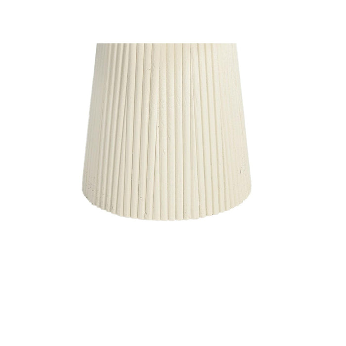 Salontafel Patrice Mangohout Crème wit 50 cm 50x50x46 cm-Salontafels-Livingfurn
