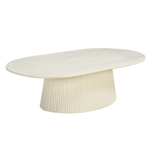 Salontafel Patrice Mangohout Crème wit 70x120 cm-Salontafels-Livingfurn