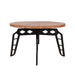 Salontafel Pebble Rough Mangohout 80 cm Rond 80x80x49 cm-Salontafels-LABEL51