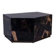 Salontafel Rayn Versteend Hout Crème 53x66 cm-Salontafels-PTMD
