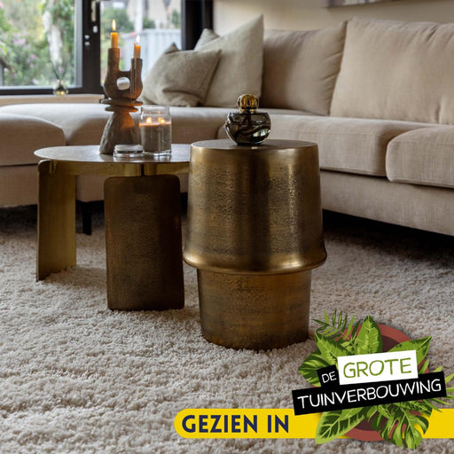 Salontafel Ronde salontafel Darwin S 60x60x40 cm-Salontafels-Starfurn