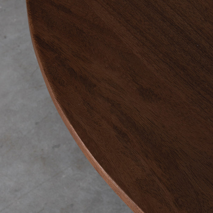 Salontafel Rosie Mangohout Espresso 140 cm 140x160x0.5 cm-Salontafels-LABEL51