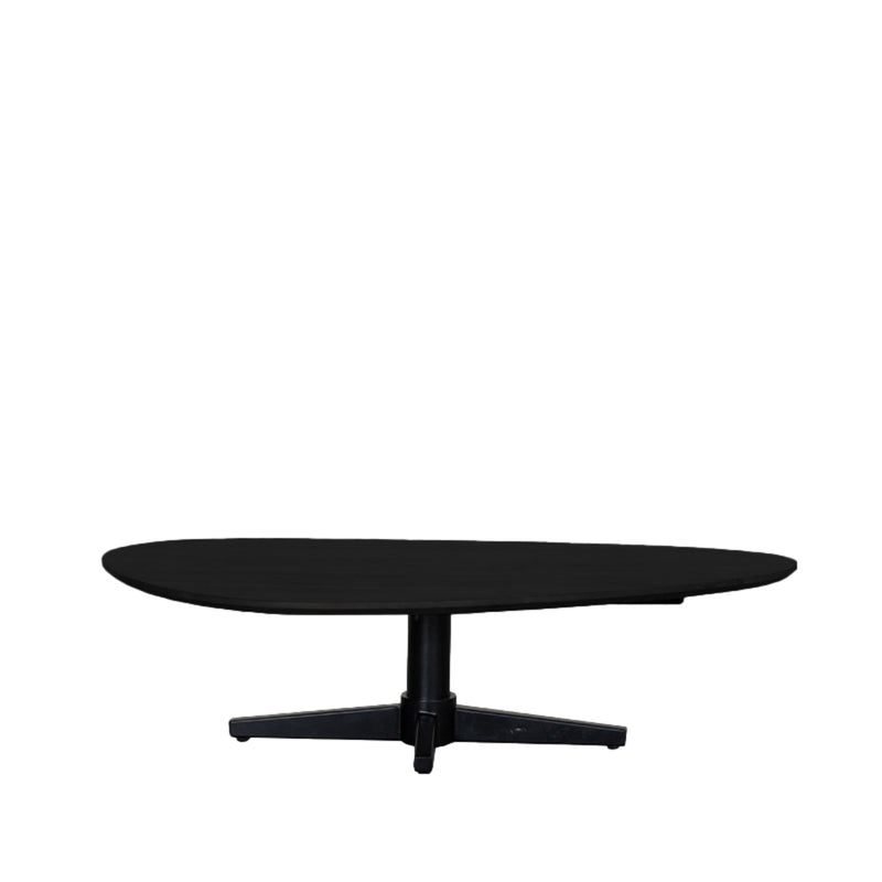 Salontafel Rosie Zwart Mangohout 140 cm 140x75x36 cm-Salontafels-LABEL51