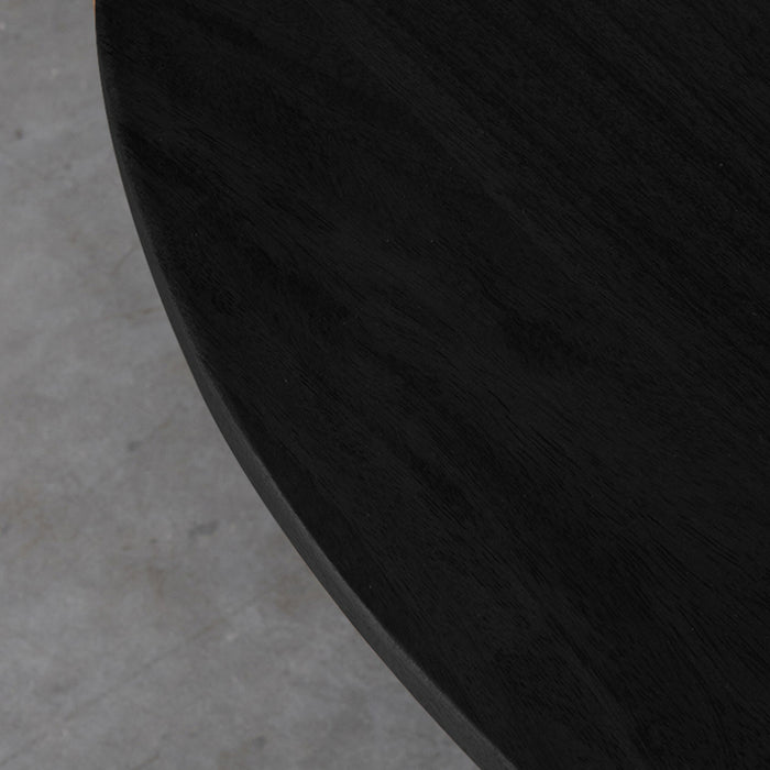 Salontafel Rosie Zwart Mangohout 140 cm 140x75x36 cm-Salontafels-LABEL51