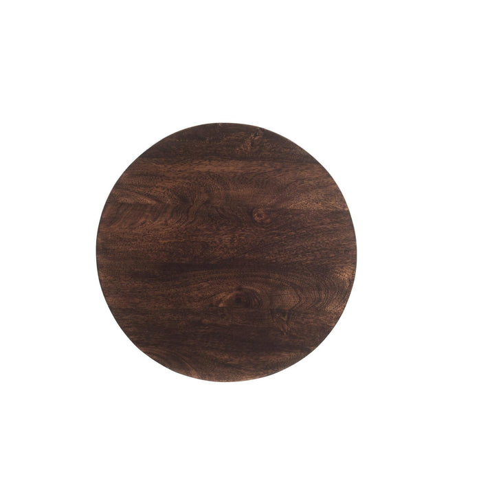 Salontafel Salvator Mangohout Bruin 50 cm 50x50x46 cm 13928-Salontafels-Livingfurn