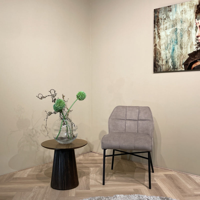 Salontafel Salvator Mangohout Bruin 50 cm 50x50x46 cm 13928-Salontafels-Livingfurn