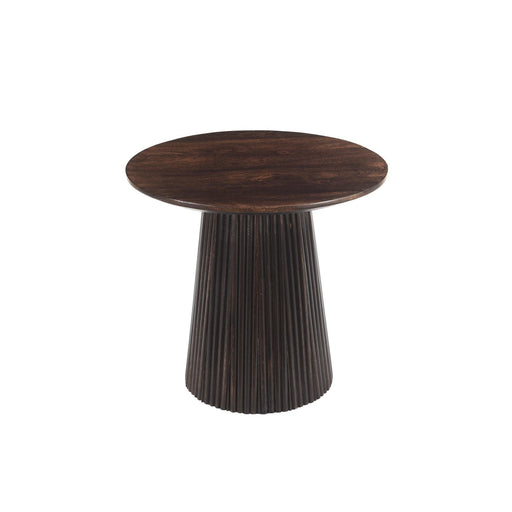Salontafel Salvator Mangohout Bruin 50 cm 50x50x46 cm-Salontafels-Livingfurn