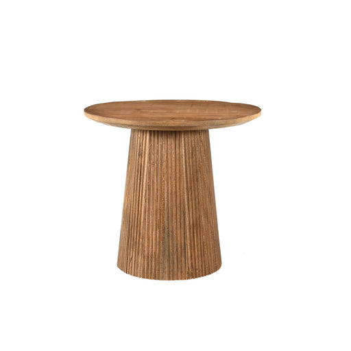 Salontafel Salvator Mangohout Bruin 50 cm 50x50x46 cm-Salontafels-Livingfurn