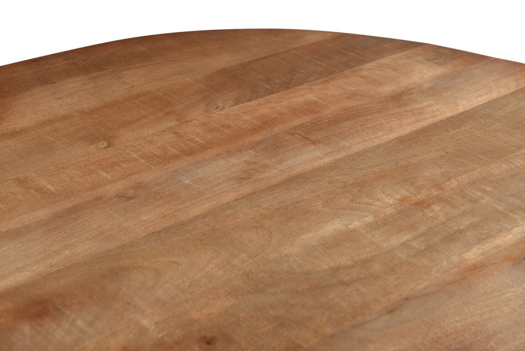 Salontafel Salvator Mangohout Bruin 70x120 cm-Salontafels-Livingfurn