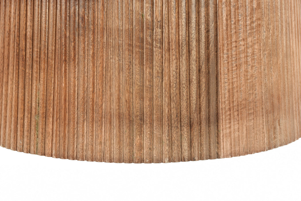 Salontafel Salvator Mangohout Bruin 70x120 cm-Salontafels-Livingfurn