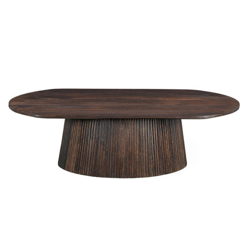 Salontafel Salvator Mangohout Bruin 70x120 cm-Salontafels-Livingfurn