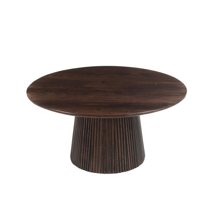 Salontafel Salvator Mangohout Bruin 80 cm-Salontafels-Livingfurn