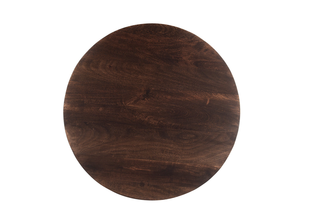 Salontafel Salvator Mangohout Bruin 80 cm-Salontafels-Livingfurn