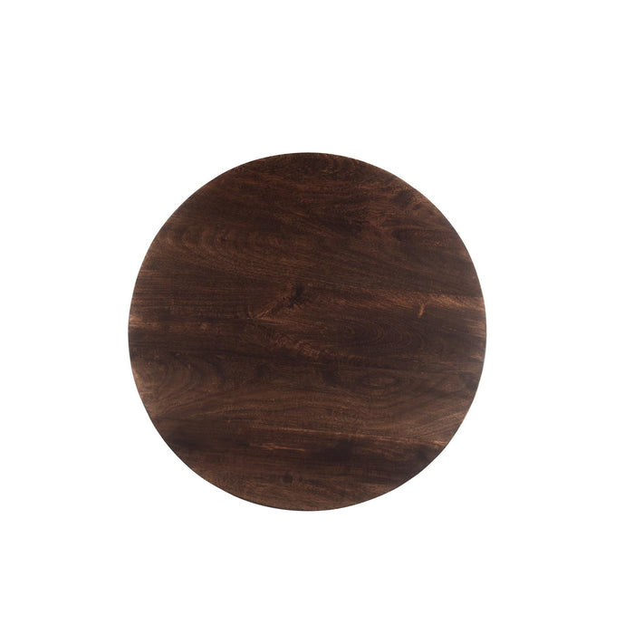 Salontafel Salvator Mangohout Bruin 80 cm-Salontafels-Livingfurn