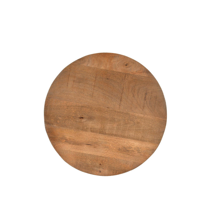 Salontafel Salvator Mangohout Bruin 80 cm-Salontafels-Livingfurn