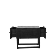 Salontafel Santos Zwart Mangohout 50 cm 44x50x41 cm-Salontafels-LABEL51