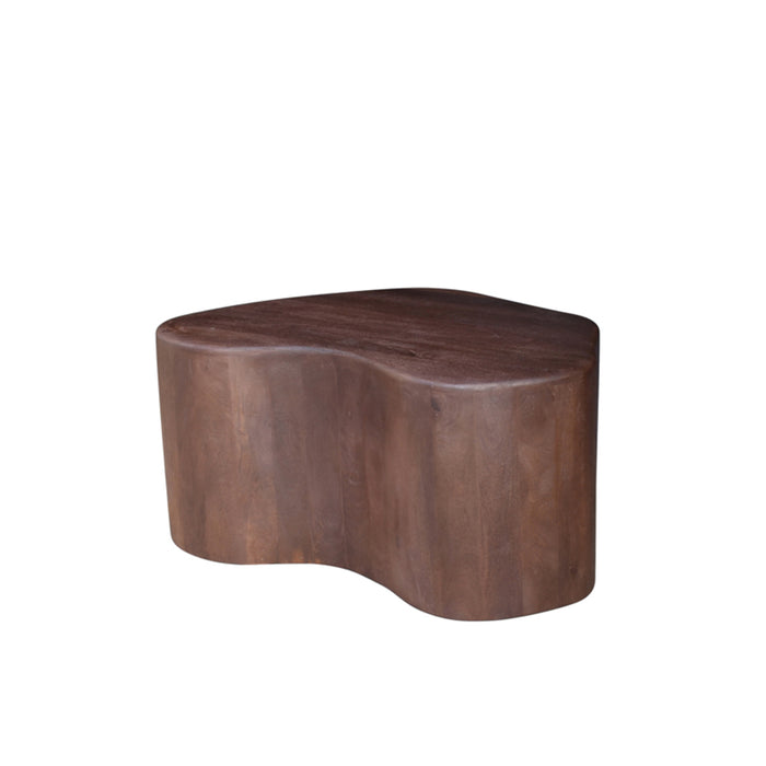 Salontafel Savi Mangohout Espresso 80x70x34 cm-Salontafels-LABEL51