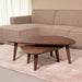 Salontafel Set Gregg Mangohout Espresso 110cm-Salontafels-LABEL51