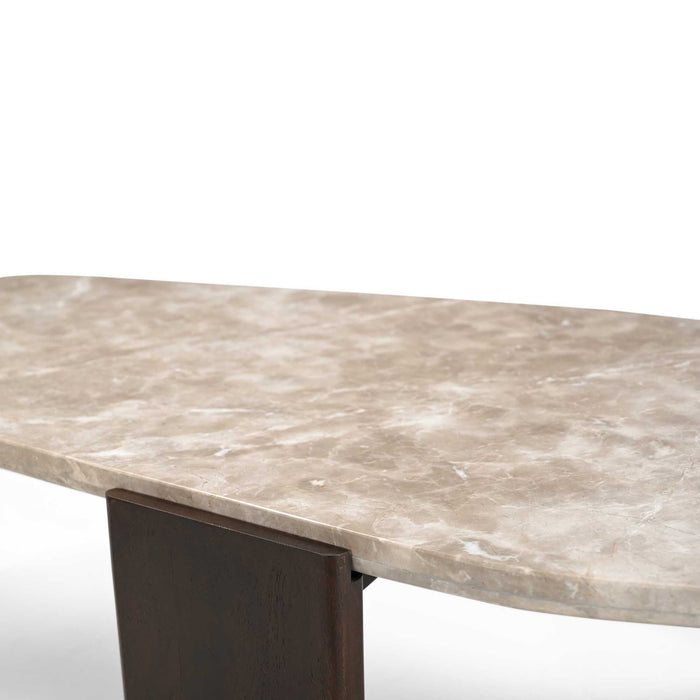 Salontafel Silva Bruin Mangohout 130x65 cm-Salontafels-Starfurn
