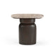 Salontafel Silva Bruin Mangohout 56x36 cm-Salontafels-Starfurn