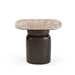 Salontafel Silva Bruin Mangohout 56x36 cm-Salontafels-Starfurn