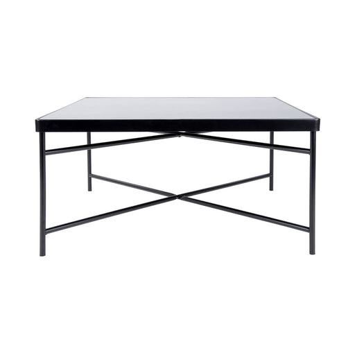 Salontafel Smooth - Large - Vierkant Mat Zwart - 80x80x40cm-Salontafels-Leitmotiv