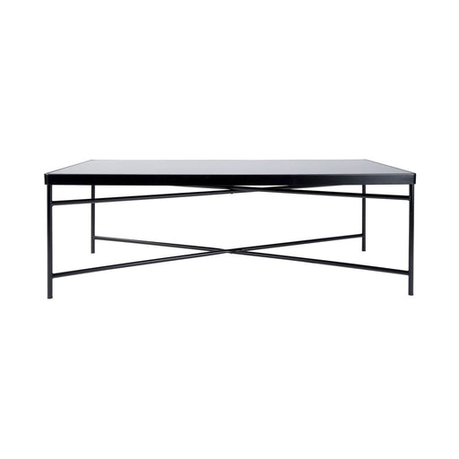 Salontafel Smooth | Rechthoek | zwart | 120x60x40-Salontafels-Leitmotiv