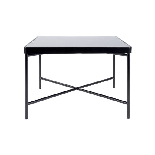 Salontafel Smooth Vierkant | Glas | Zwart | 60x60x40-Salontafels-Leitmotiv