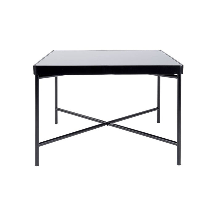 Salontafel Smooth Vierkant | Glas | Zwart | 60x60x40-Salontafels-Leitmotiv