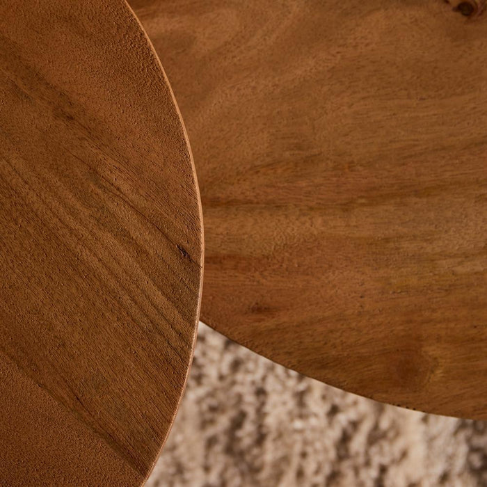 Salontafel - Solana - 80 cm - Naturel-Salontafels-Starfurn