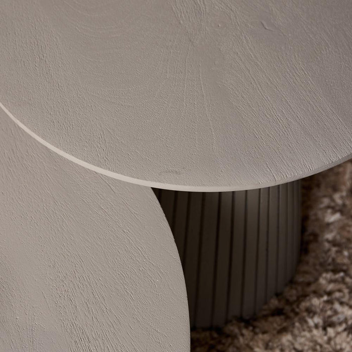 Salontafel Solana 80 cm Taupe 80x80x38 cm-Salontafels-Starfurn