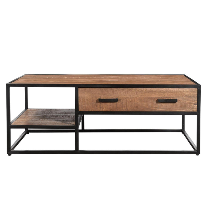 Salontafel Sturdy Mangohout Naturel hout 120x70 cm-Salontafels-Livingfurn