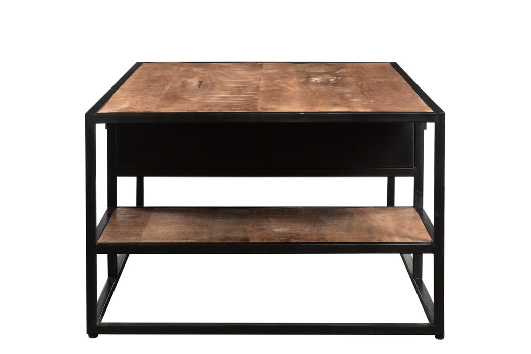 Salontafel Sturdy Mangohout Naturel hout 120x70 cm-Salontafels-Livingfurn