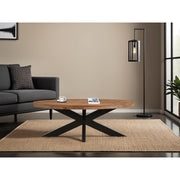 Salontafel Sturdy Mangohout Naturel hout 130x70 cm-Salontafels-Livingfurn