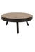 Salontafel Suri Large Teak Hout Bruin Ø74x32 cm-Salontafels-Creating Home