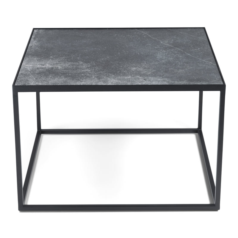 Salontafel TIJL 60 x 60 Staal Zwart 60x60x40cm Spinder Design-Salontafels-Spinder