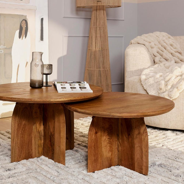 Salontafel Tense 70 cm Rond 70x70x40 cm-Salontafels-Starfurn