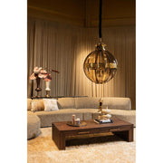 Salontafel Tiess Bruin 80x165 cm-Salontafels-PTMD