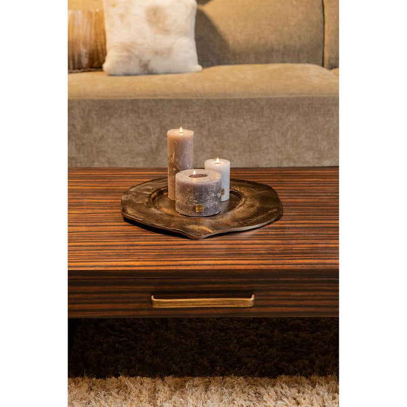 Salontafel Tiess Bruin 80x165 cm-Salontafels-PTMD