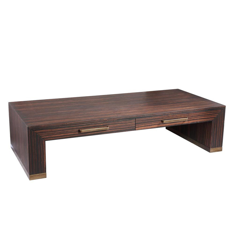 Salontafel Tiess Bruin 80x165 cm-Salontafels-PTMD