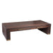 Salontafel Tiess Bruin Houten Fineer Coffeetable 2 Drawers-Salontafels-PTMD