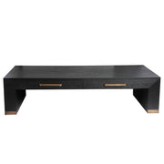 Salontafel Tiess Zwart 80x165 cm-Salontafels-PTMD